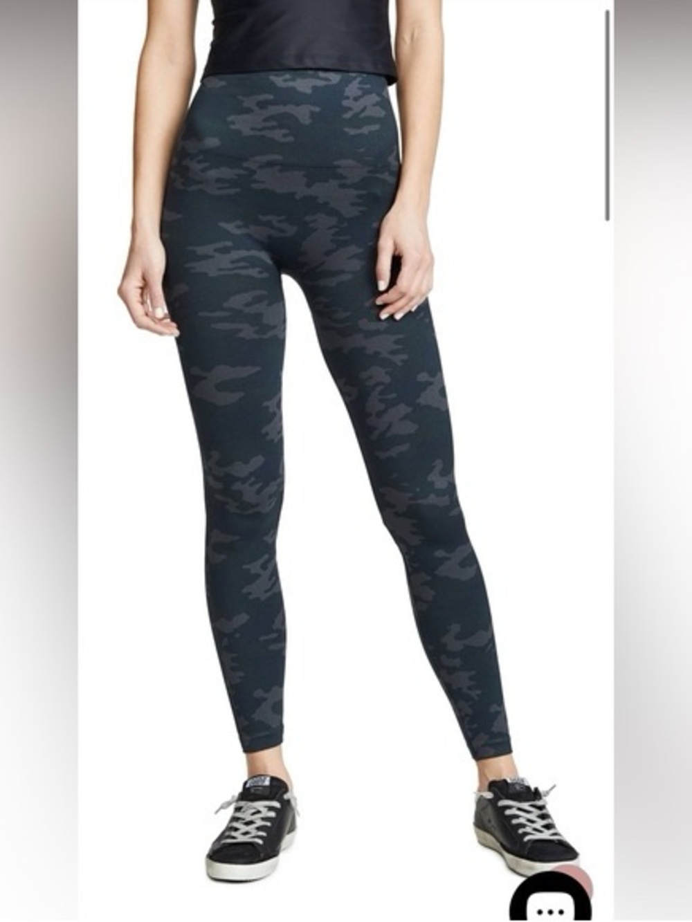 SPANX Look At Me Now Seamless Leggings Camo